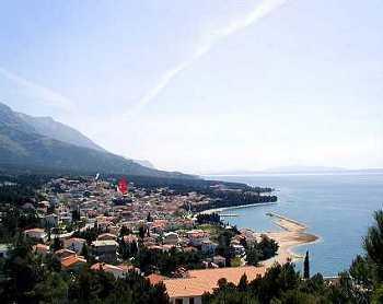 Kuca Skrabic Apartment Baska Voda Bagian luar foto
